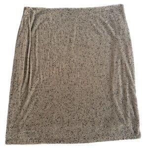 Lauren By Ralph Lauren Stretch Beaded Skirt Holiday